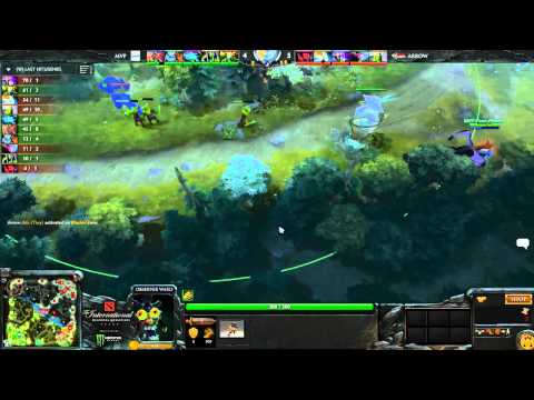 MVP vs Arrow Game #4 - The International 4 Dota 2 Qualifiers - @TobiwanDota & @LuminousInverse