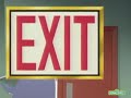 Classic Sesame Street Grover Exit Remake