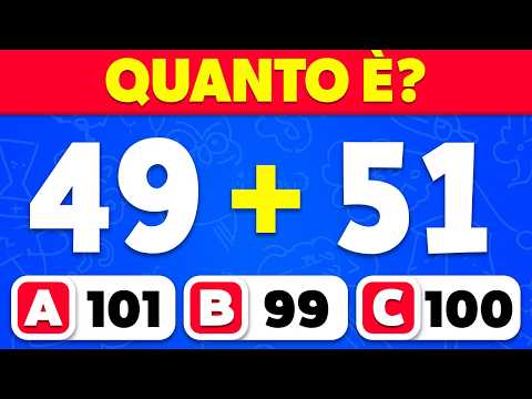 VOCÊ É BOM MESMO  DE MATEMÁTICA? ➗✖️🤓 | SUPER QUIZ DE MATEMÁTICA | 40 Perguntas