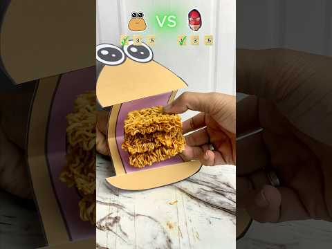Pou Noodles Challenge #mukbang #asmr