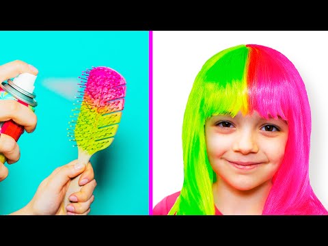 Muca e Ameli provano TRUCCHETTO di 123 GO! (capelli colorati)