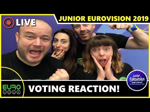 JUNIOR EUROVISION 2019: VOTING - LIVE REACTION (VIKI GABOR - JUNIOR EUROVISION WINNER FOR POLAND)