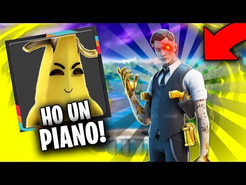 BANANITA HA UN PIANO PER SMASCHERARE MIDA ! - Fortnite