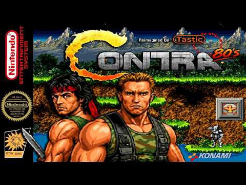 Contra 80s (Mesen HD Pack) By Tastic (NES)