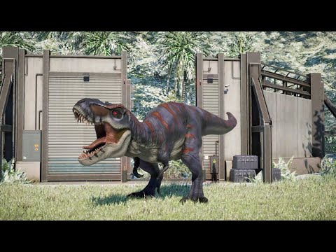 Large Carnivore Battle Royale Jurassic World Evolution.