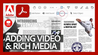 Add Video & Rich Media to a PDF | Acrobat DC for Educators