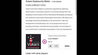 VUKANI FM - Civil society responds to 2018/19 AG report interview with Nontanto-Zintle Ngamlana