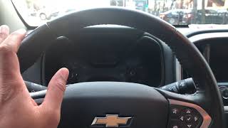 Chevrolet Colorado - How to open the gas cap