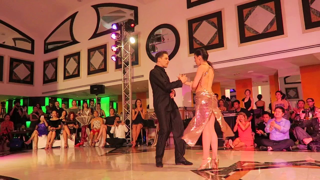 Cyrena Drussine y Steinar Refsdal - 2/2 , Bangkok tango festival 2017