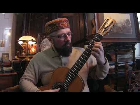 A. Sihra "Mazurka". - Dmitry Zemsky. Russian Seven-string guitar.