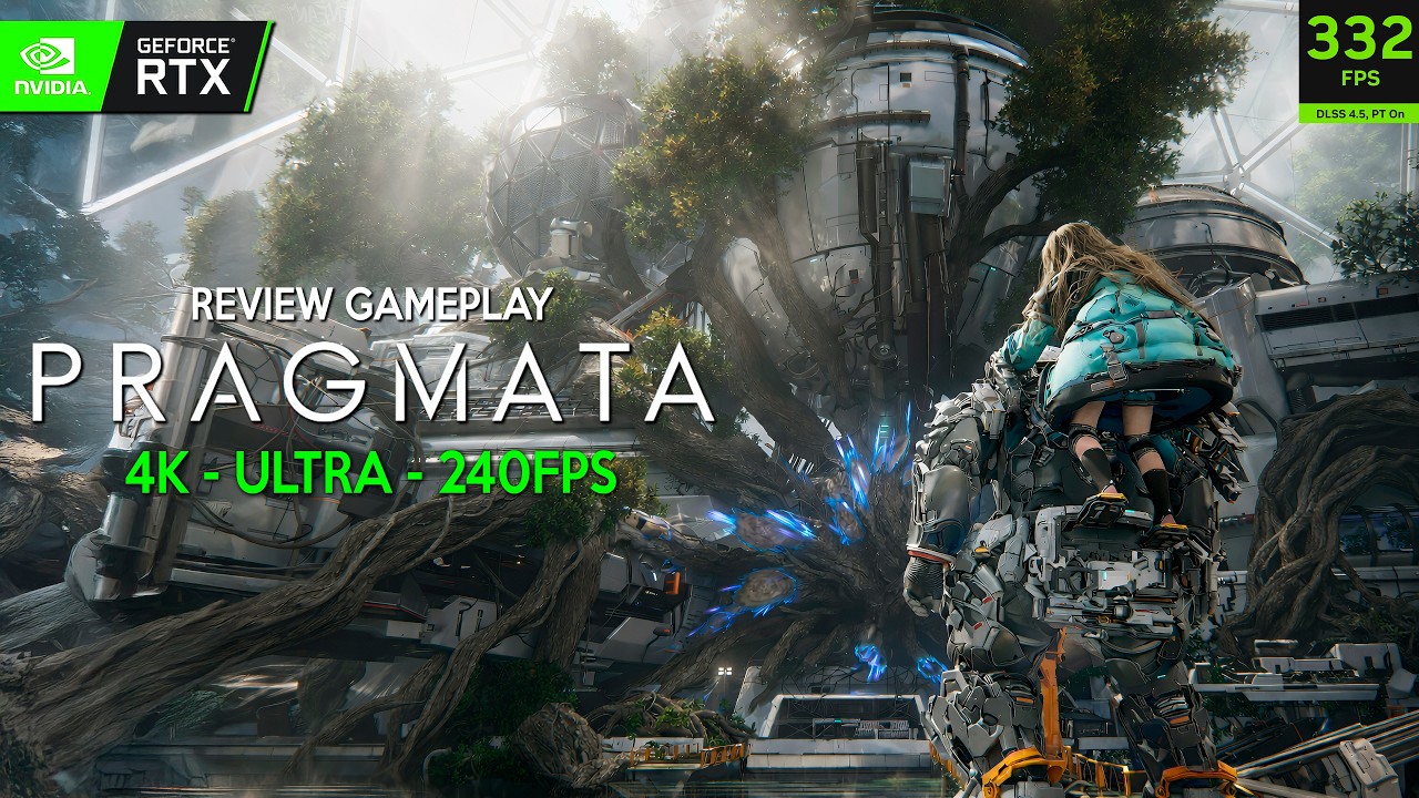 PRAGMATA Exclusive Review Gameplay | Single Player like The Last of Us in Space with INSANE GRAPHICS