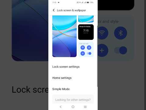 Disable lockscreen poster wallpaper| Vivo |#shorts #viral #trending #youtubeshorts