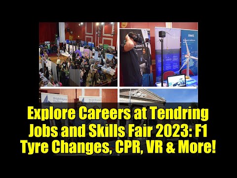 Explore Careers at Tendring Jobs and Skills Fair 2023: F1 Tyre Changes, CPR, VR & More!