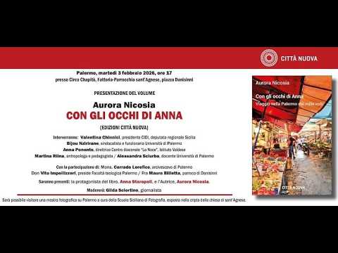 Presentazione libro PassaParola "Con gli occhi di Anna" di Aurora Nicosia
