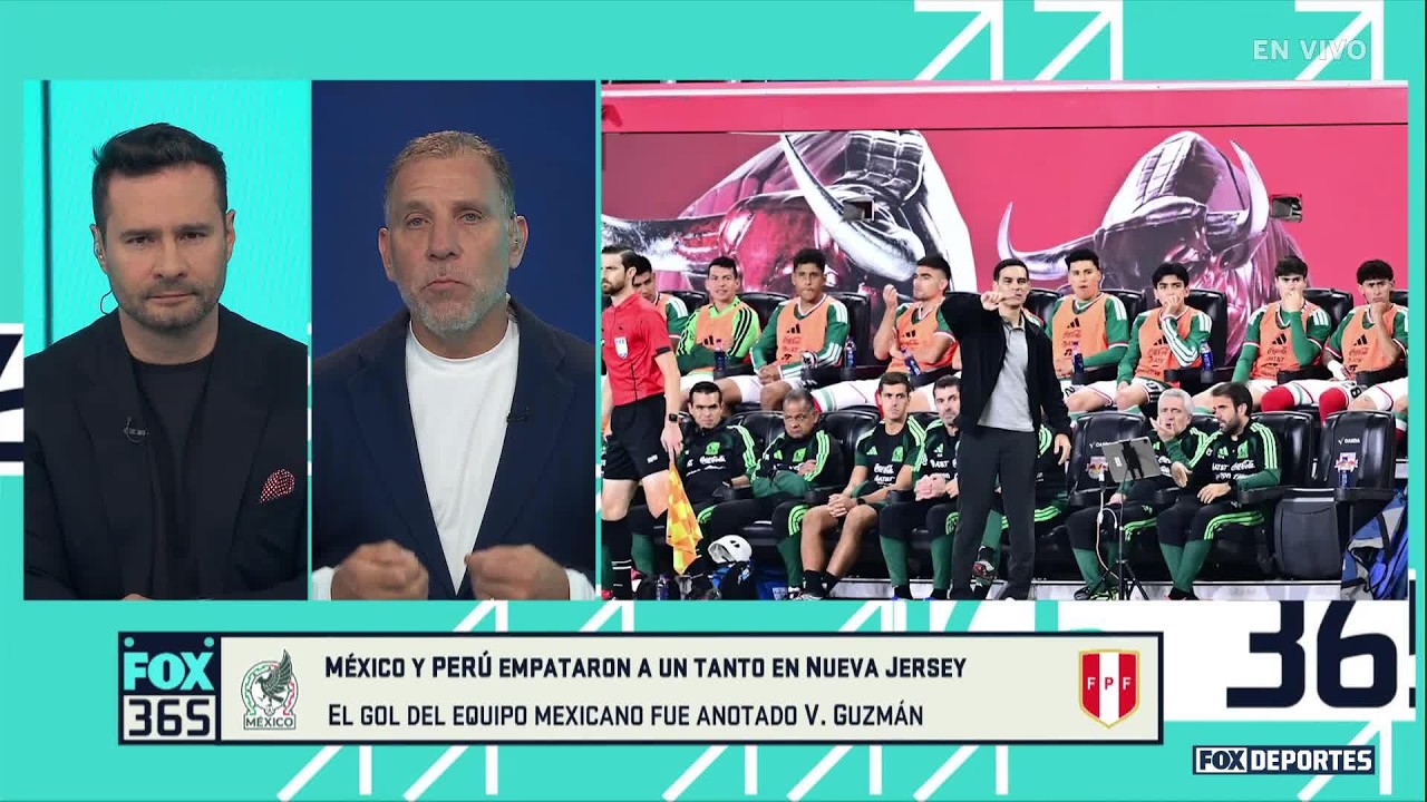 MÉXICO 1-1 PERÚ, "no fue un error" el plan de RAFA MÁRQUEZ, defiende Alberto García Aspe | FOX 365