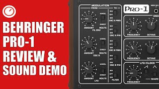 Video thumbnail for Behringer Pro-1 Review: Best B Synthesizer Clone So Far? | SYNTH ANATOMY by SYNTH ANATOMY