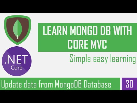Update data in MongoDB using Asp Net Core 5 | MongoDB CRUD Operation | NET 5