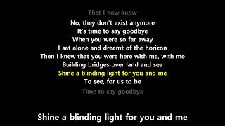 Time To Say Goodbye (Lyrics) -  Celtic Woman