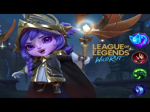 WILD RIFT LULU SUPPORT GAMEPLAY - LULU MAKES ADC OP EVEN WITHOUT KILLS