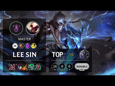 Lee Sin Top vs Dr. Mundo - KR Master Patch 11.12