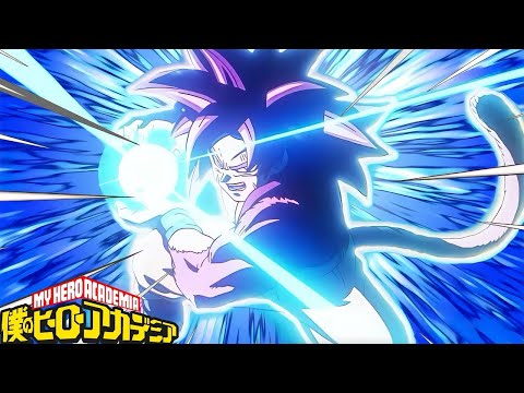 dragon ball daima goku ssj4 vs gohma you say run goes with everything/ English dub (4k)