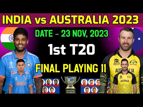 India vs Australia 1st T20 Match 2023 | India vs Australia T20 Playing 11 | Ind vs Aus 2023