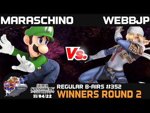 Regular Bairs #352 - SSBU - Winners Round 2 - maraschino vs. WebbJP