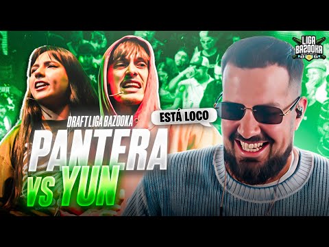 THE BEST DRAFT BATTLE | REACTION TO PANTERA VS YUN | DRAFT 3 #LIGABAZOOKA 2025