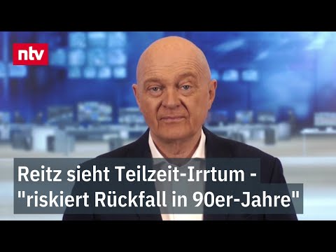 Kommentar: Vorstoß der CDU "riskiert Rückfall in 90er-Jahre" - Reitz sieht Teilzeit-Irrtum