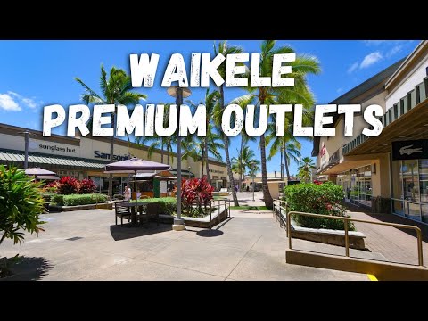 O Havaí tem um Outlet Mall? | Waikele Premium Outlets