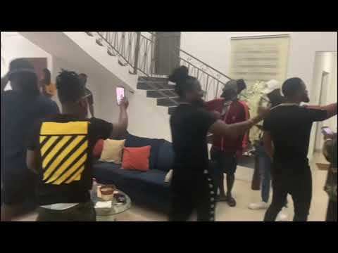 Akejo studio session ft Samini , Kelvynboy ,Larruso