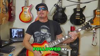 OVER MY HEAD by KING'S X !! EZ LESSON !! THE ROCK DOCTOR !! #shorts