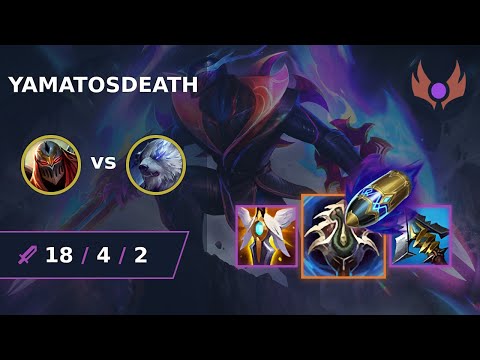 [ yamatosdeath ] Zed JUNGLE vs Volibear | EUW MASTER | LOL Season 2024
