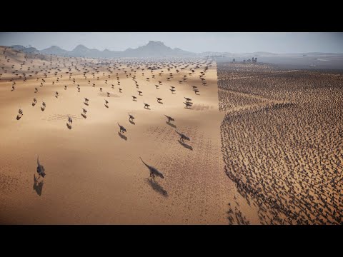 2,200 T-Rex vs Ancient Army - Ultimate Epic Battle Simulator 2 | UEBS 2