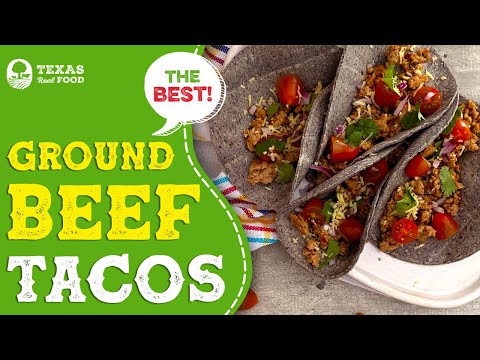 Ground Beef Taco Recipe | How to Make Tacos with Ground Beef