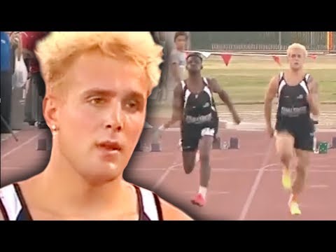 Jake Paul VS Tobi - Real 100 Meter Dash Winner At The Challenger Games