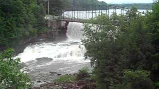 preview picture of video 'Highgate Falls, Vermont'