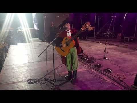 Fabian aguero en el aniversario de las garcita chaco 