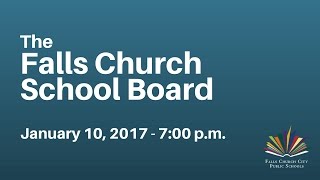 School Board Meeting: January 10, 2017