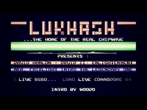 DRUID II: ENLIGHTENMENT / FAIRLIGHT CRACK INTRO (1987) ???? - C64 REMIX [LukHash]