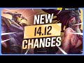 NEW PATCH 14.12 CHANGES - League of Legends