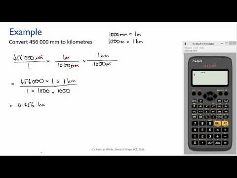 Converting mm to km example | Science Skills | meriSTEM
