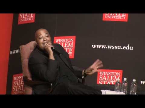 Rev Run lets students at WSSU know how he relies on Religion.