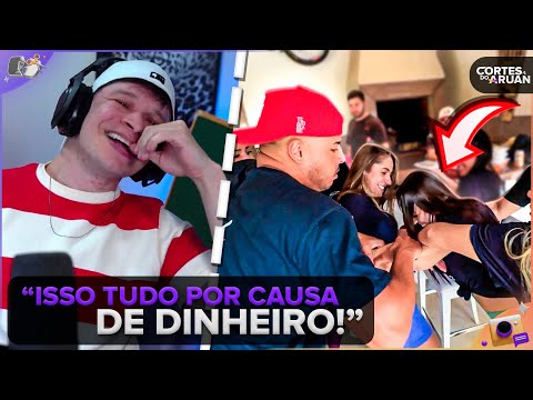 ARUAN REAGE: PEGUEI AS MENINAS BRIGANDO POR MIM kkkkkkkkk (RENATO GARCIA) - Cortes do Aruan