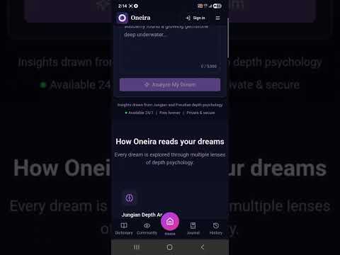Oneira-AI Dream Interpretation