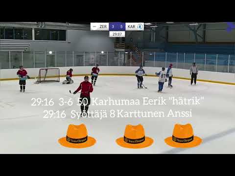 2div Oulun alue Muhoksen jäähalli, 15.12.2023 Zero vs. RB Karhukainen, @kaukalopallotv