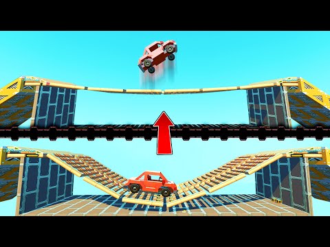 I Built A Bridge That Launches Anything That Tries To Cross! - Scrap Mechanic Gameplay