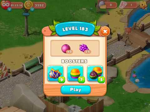 WALKTHROUGH Family Zoo: The Story Tickets Level 183 / Прохождение игры Zoo: The Story  Уровень 183
