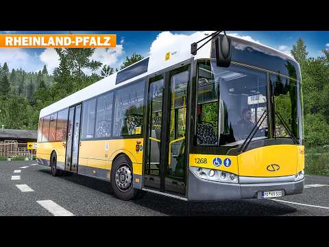 ETS 2: Mit dem Linienbus nach Hermersbergerhof | EURO TRUCK SIMULATOR 2 Rheinland-Pfalz