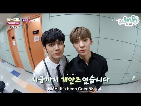 [ENG SUB] 181218 Show Champion Behind - Wanna One Cuts by WNBSUBS